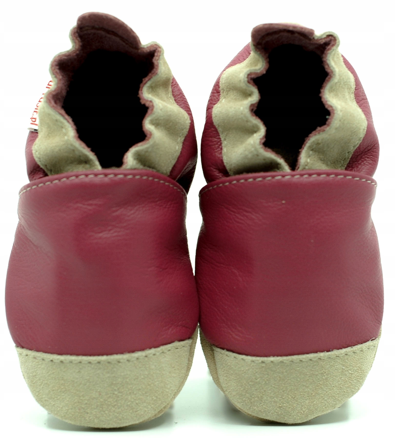 

ekoTuptusie Noski Róż paputki skóra r.23