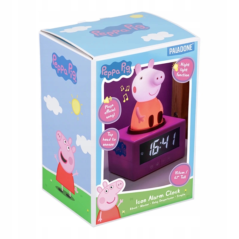Budík s lampičkou, Prasátko Peppa