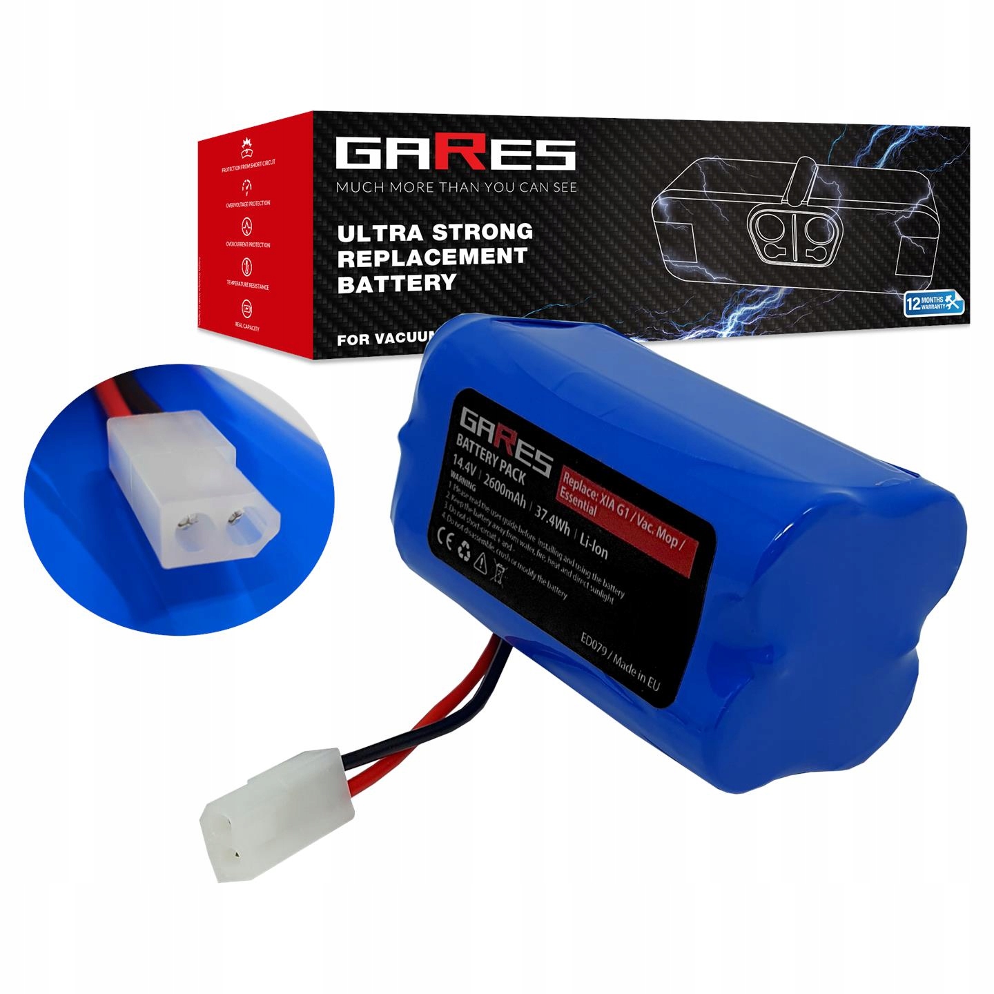 Bateria Akumulator do Tefal Xplorer Serie 20 40 60 S20 S40 S60 14,4 2,6Ah