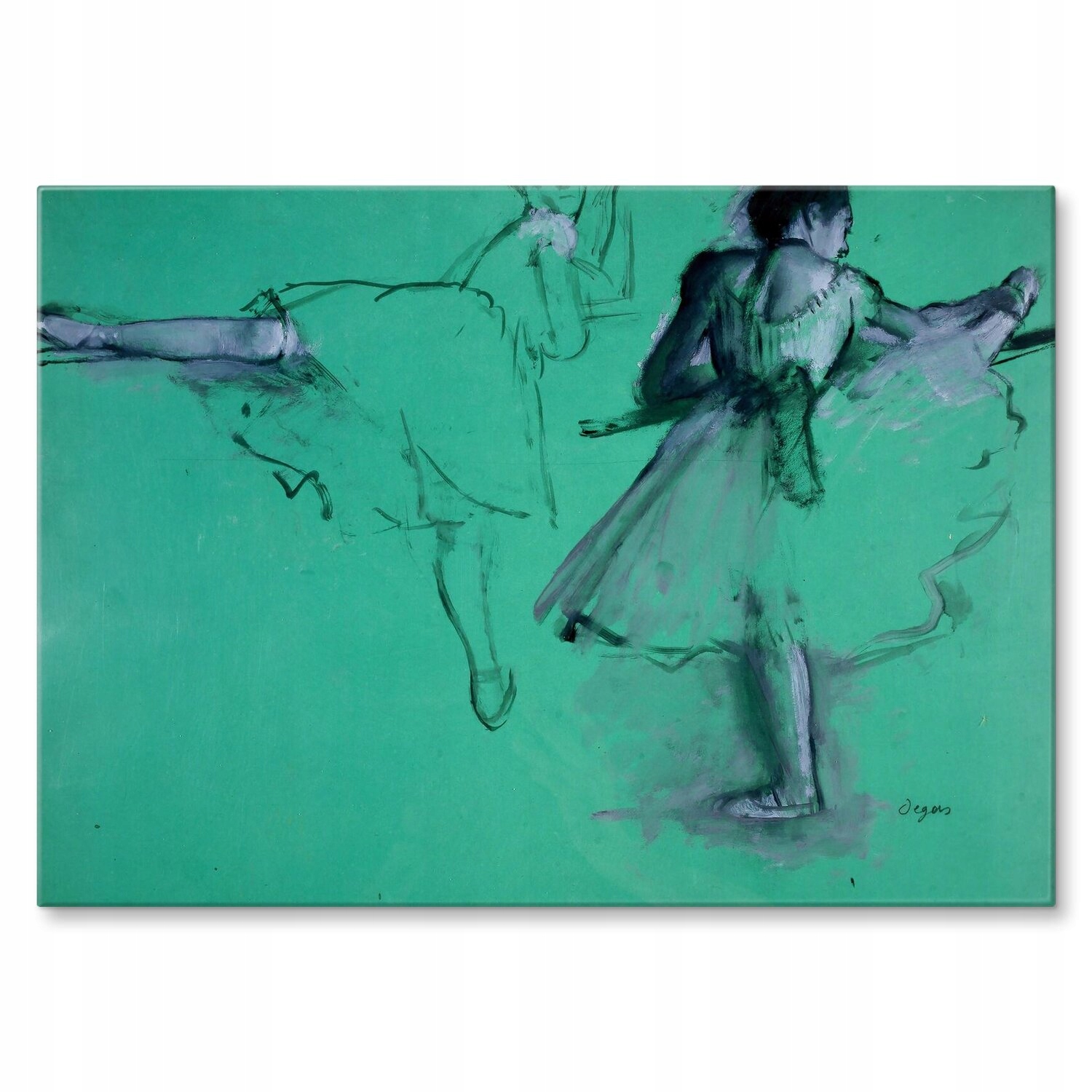 Kovový plakát Dancers Edgar Degas Dárek 30 x 42 cm