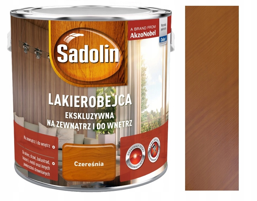 Sadolin Exkluzívna Laková Farba 2,5 L Čerešňa