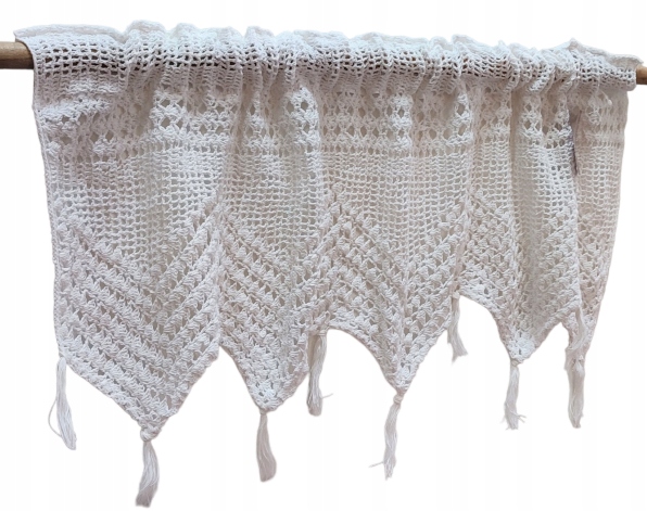 ZAZDROSTKA 30x100 KORONKA BIAŁA INSPIRACJA