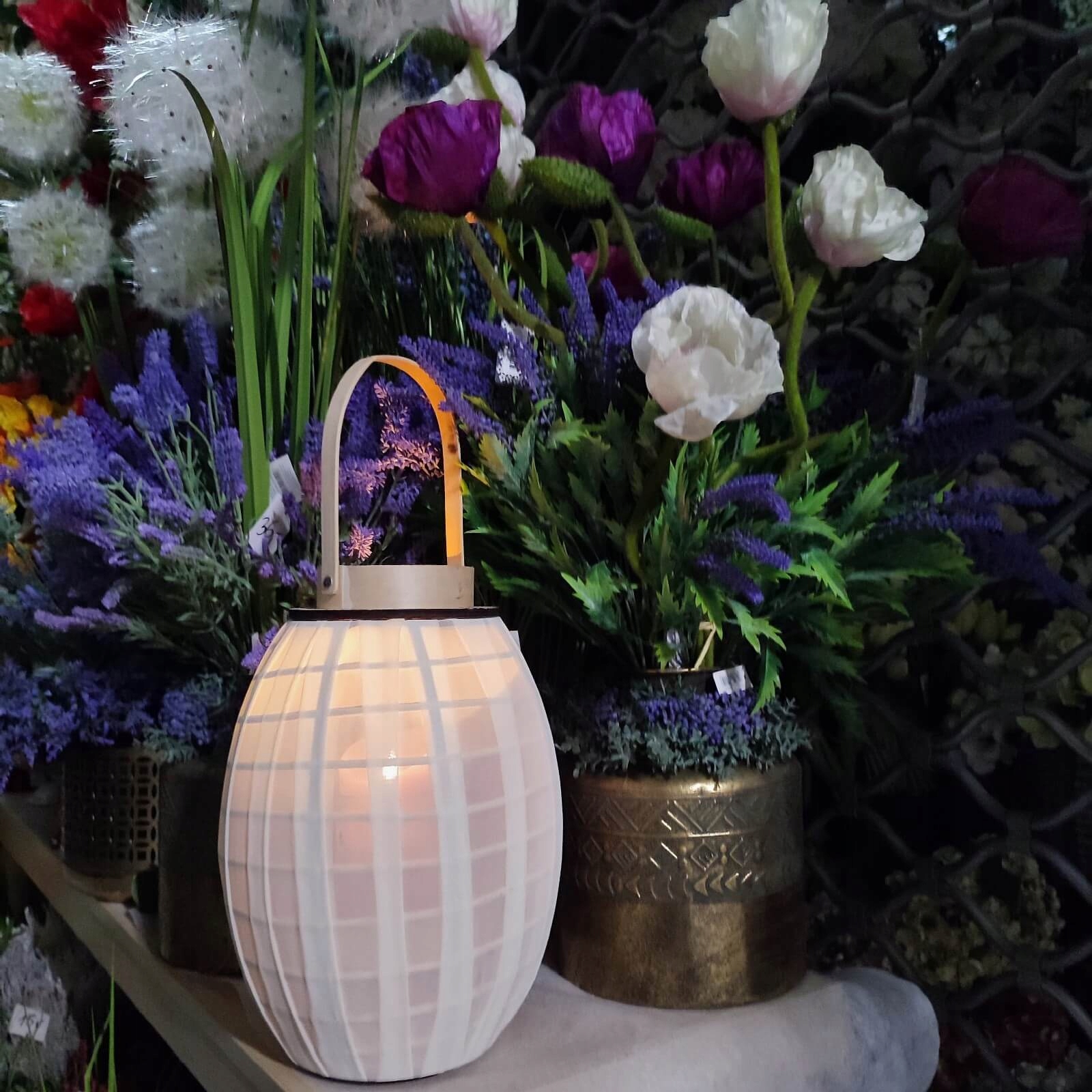 LAMPION w stylu BOHO balijskim SPA 34/49 cm L Marka Koopman