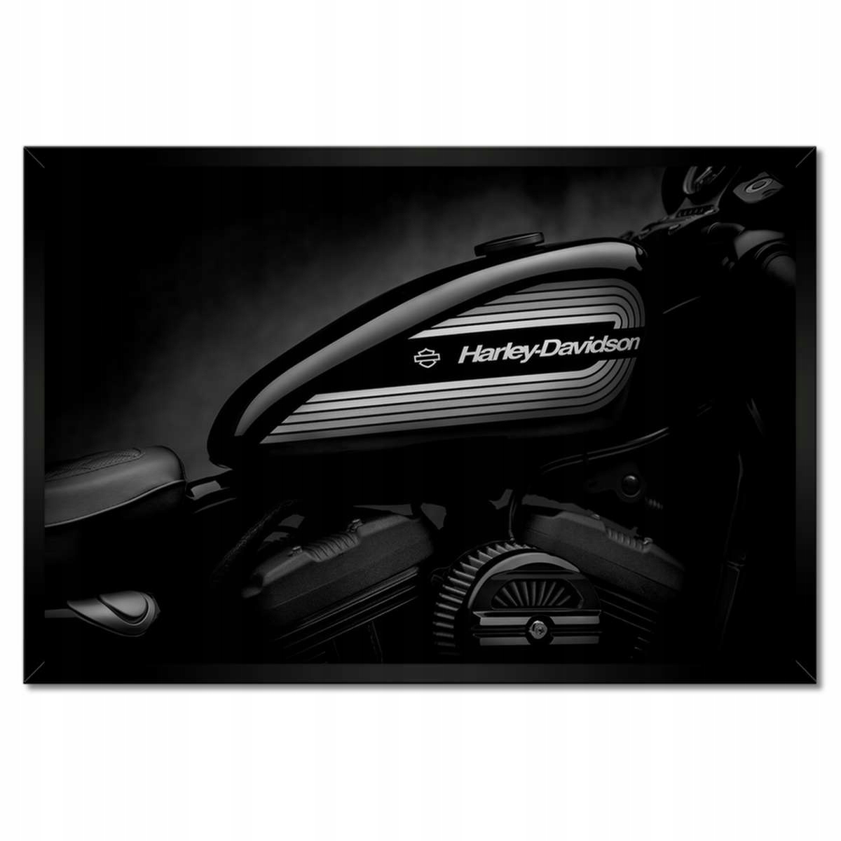Plakáty v rámu 60x40 Harley Davidson Motocykl
