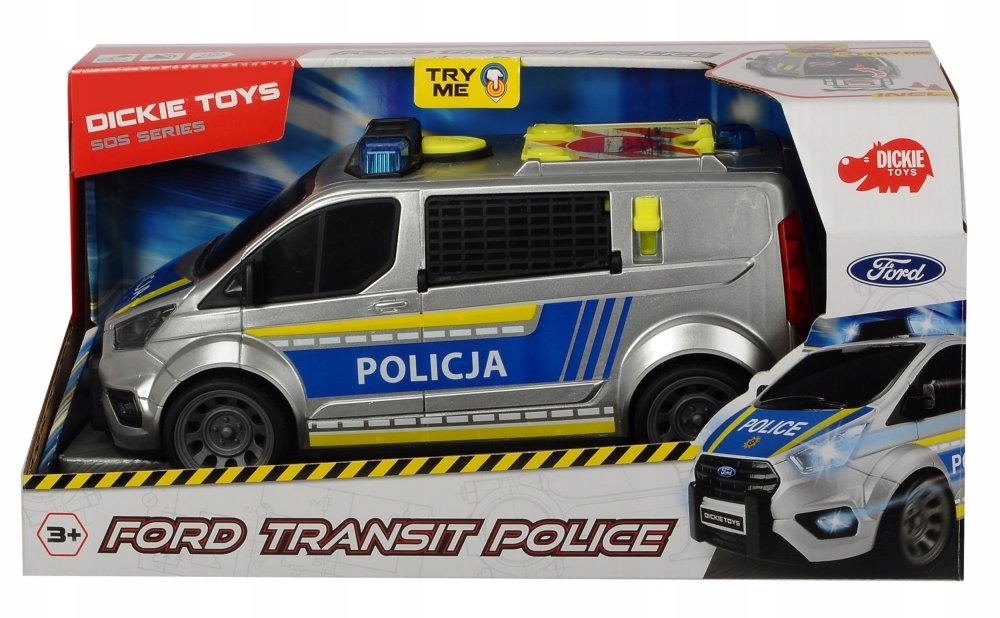 SAMOCHÓD policyjny Ford Transit Policja auto SOS Model Ford Transit