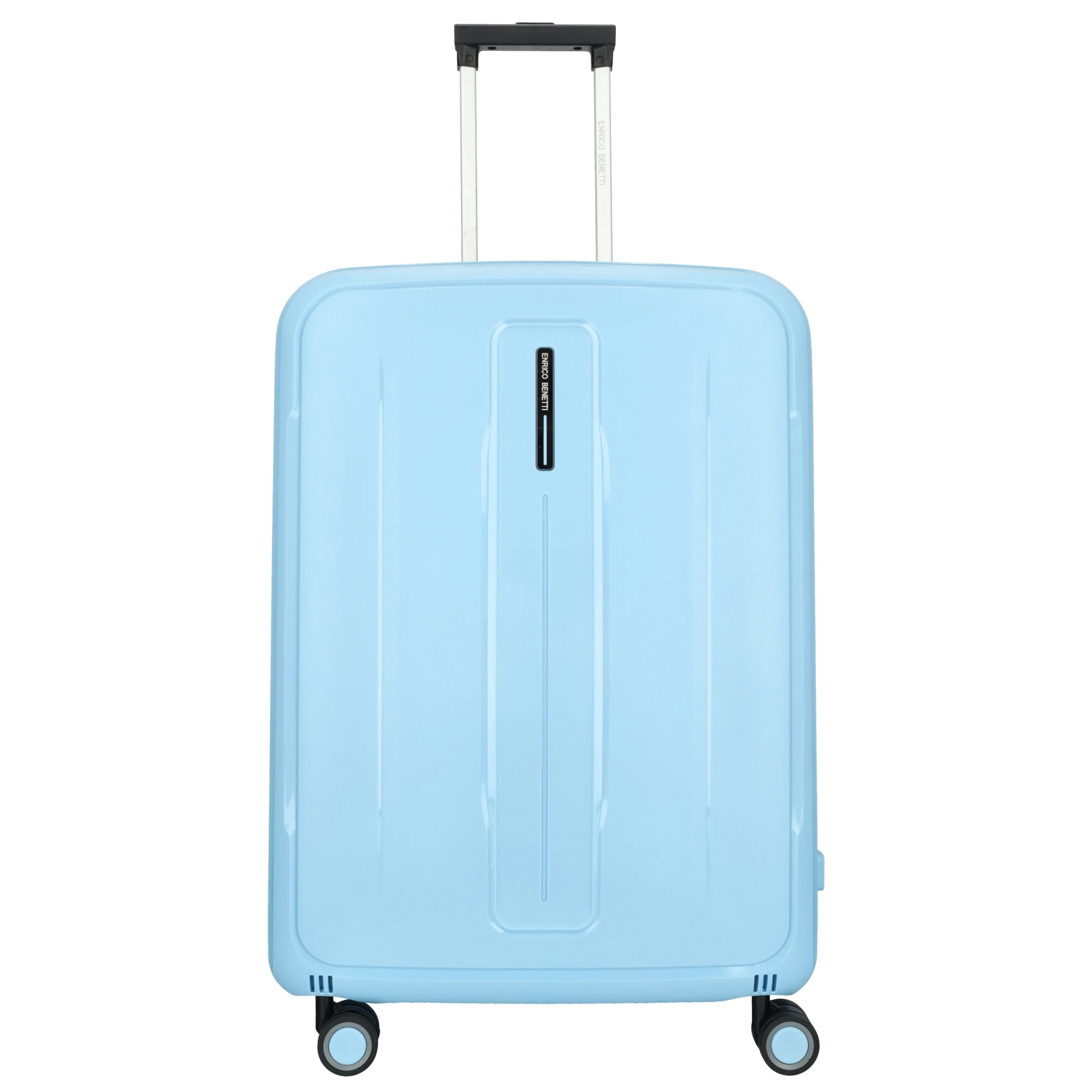 Cestovní kufr Enrico Benetti Chicago 96 L světle modrý