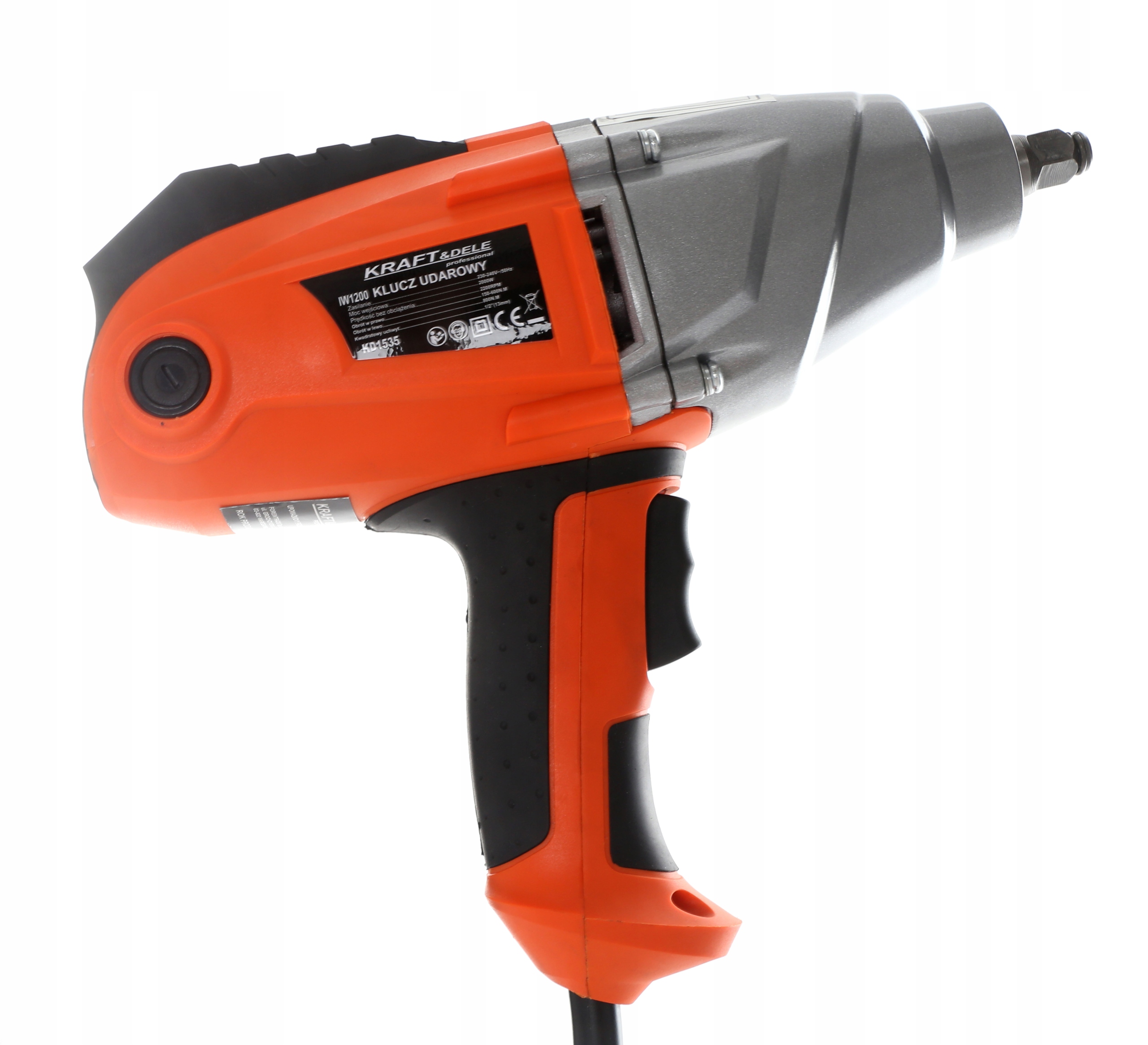 UDAROWY KLUCZ ELEKTRYCZNY 2000W 800NM LCD REGULACJA Marka Kraft&Dele