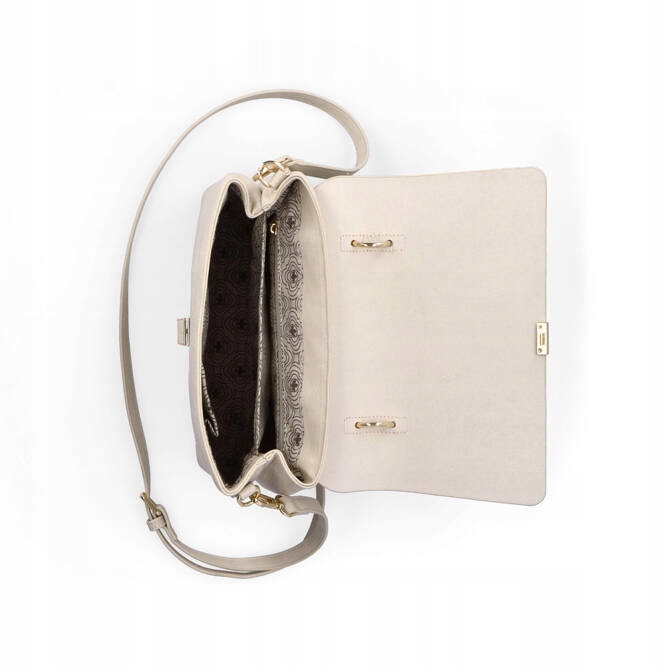 Torebka kuferek damski Rieker H1605-60 beige Materiał dominujący skóra ekologiczna