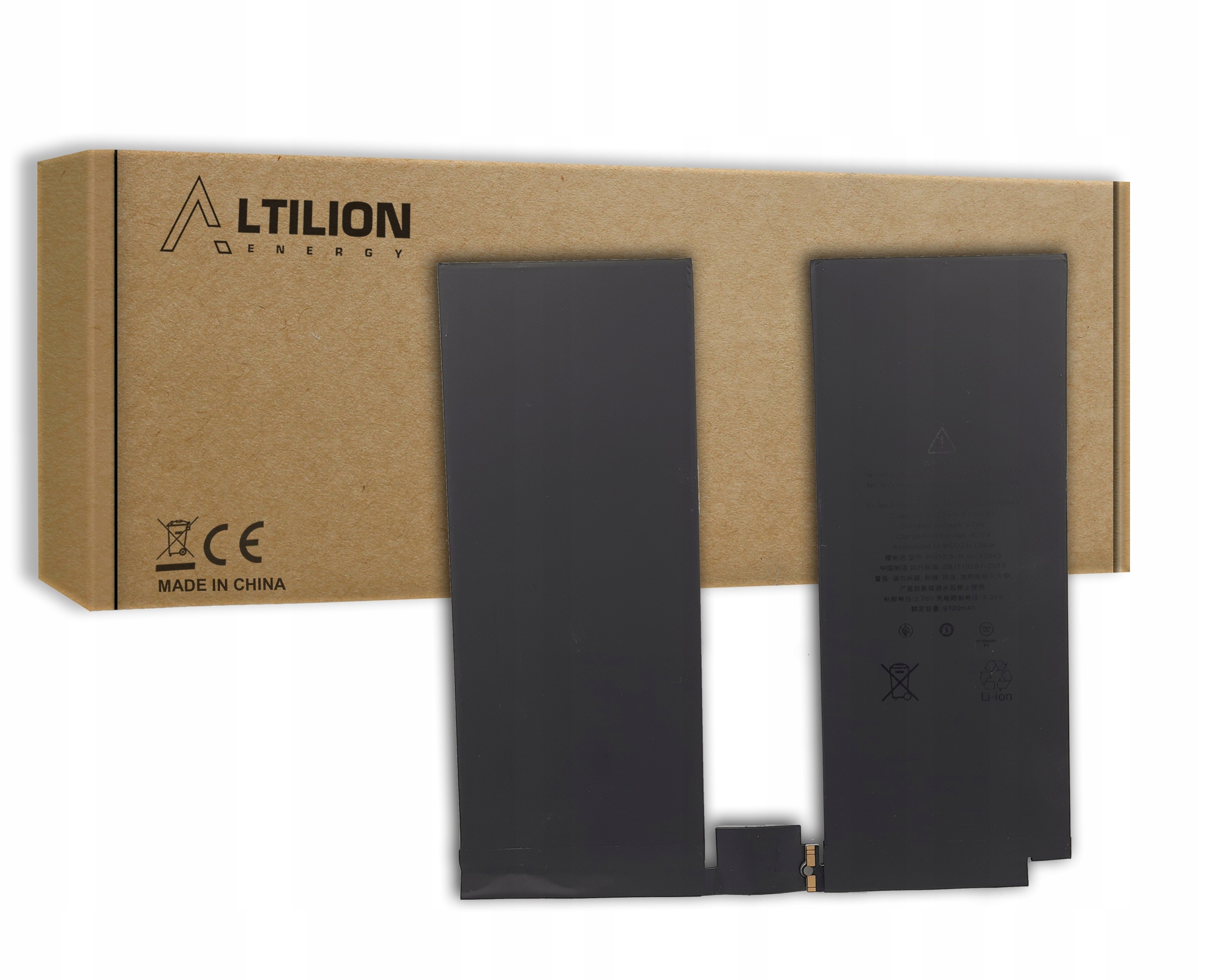 Baterie Altilion Energy A2043 je kompatibilní s iPadem Pro