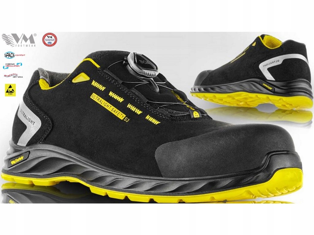 Buty Robocze Komfortowe VM California S3 ESD BOA Kod producenta VM CALIFORNIA 2295-S3 BOA