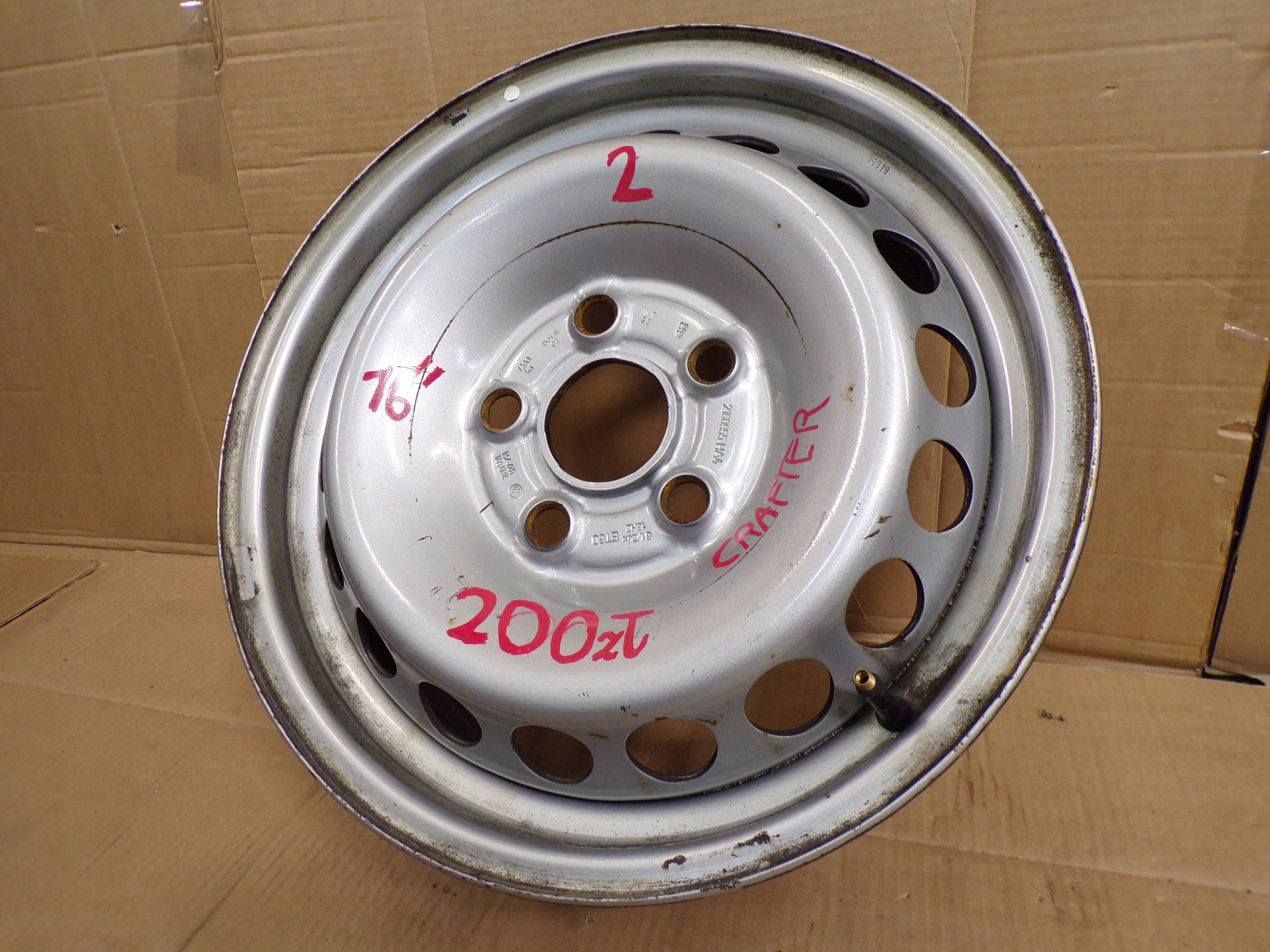 VW CRAFTER MAN 16- original disk 16 " 2N0601027H