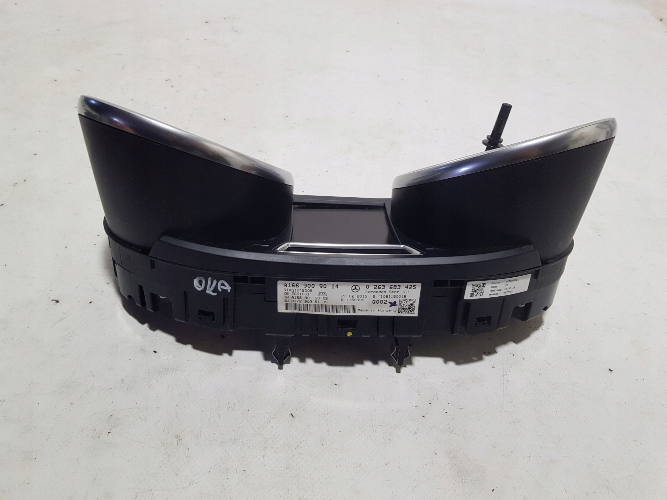 dials dials MERCEDES ML GL W166 1669009014