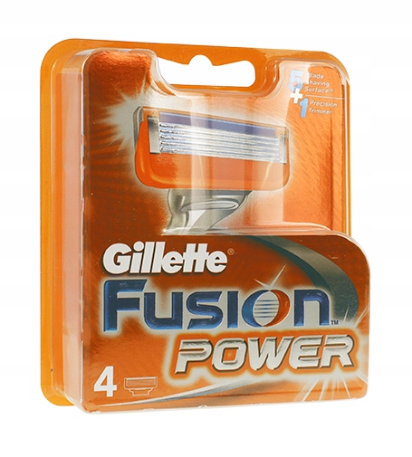Gillette Fusion Power náhradní břity 4 ks pro muže