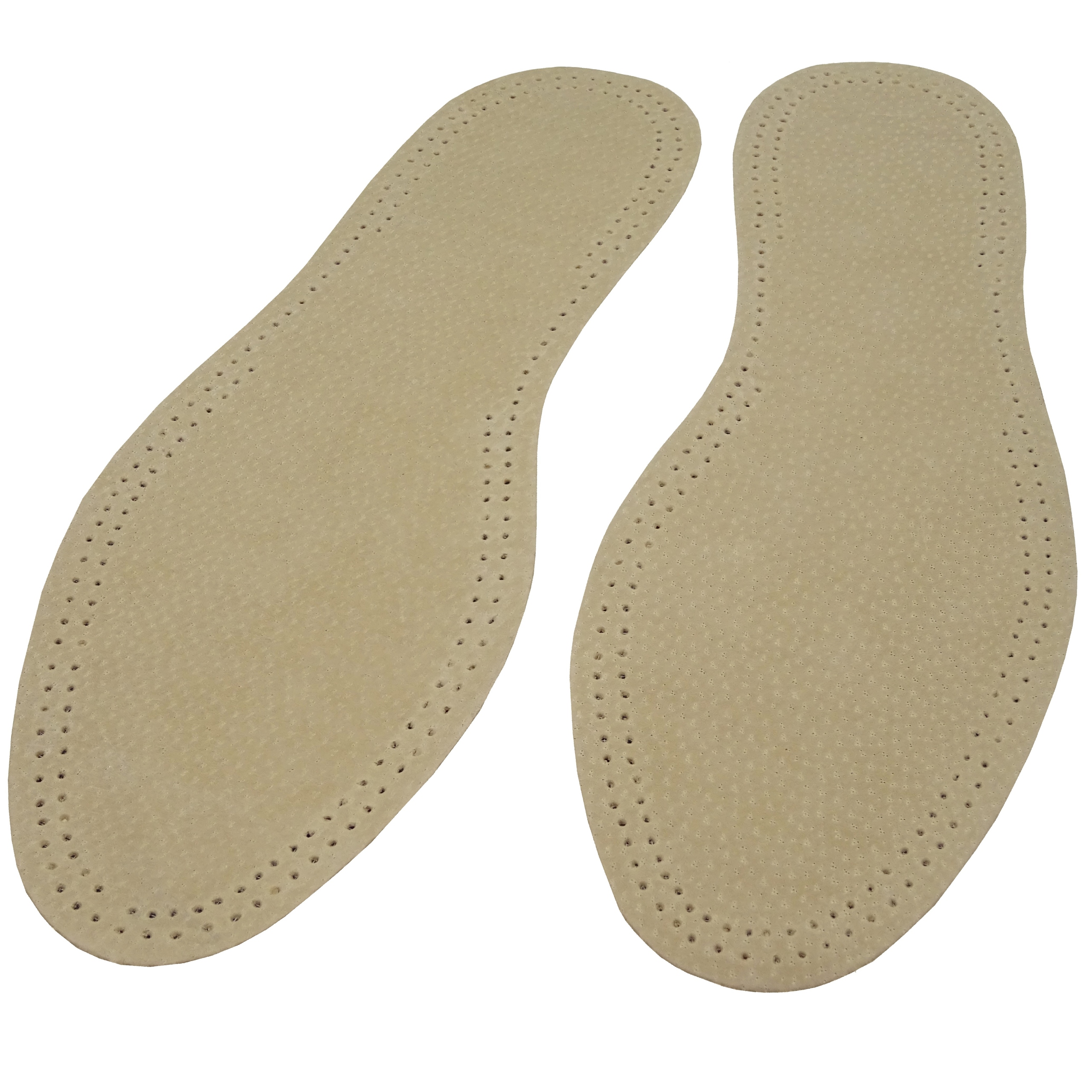 WKŁADKI DO BUTÓW SKÓRZANE PRZECIWPOTNE SKÓRA r.41 Model SKÓRA + LATEKS