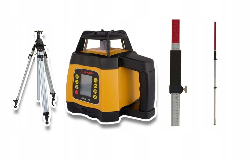 LAMIGO ZESTAW LASER ROTACYJNY SPIN235+STLQ3M+LTL24