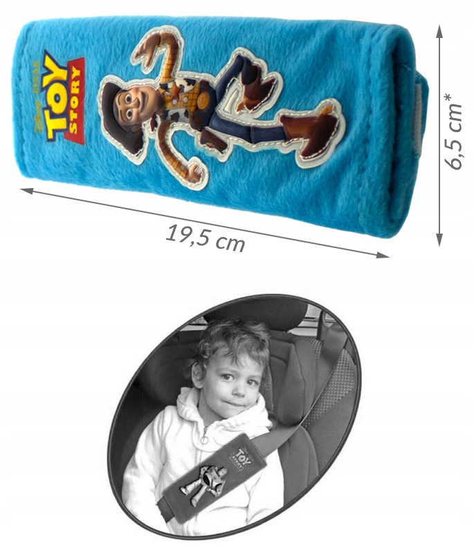 NAKŁADKA NA PASY OCHRANIACZ OSŁONA TOY STORY CHUDY EAN (GTIN) 8010898251035