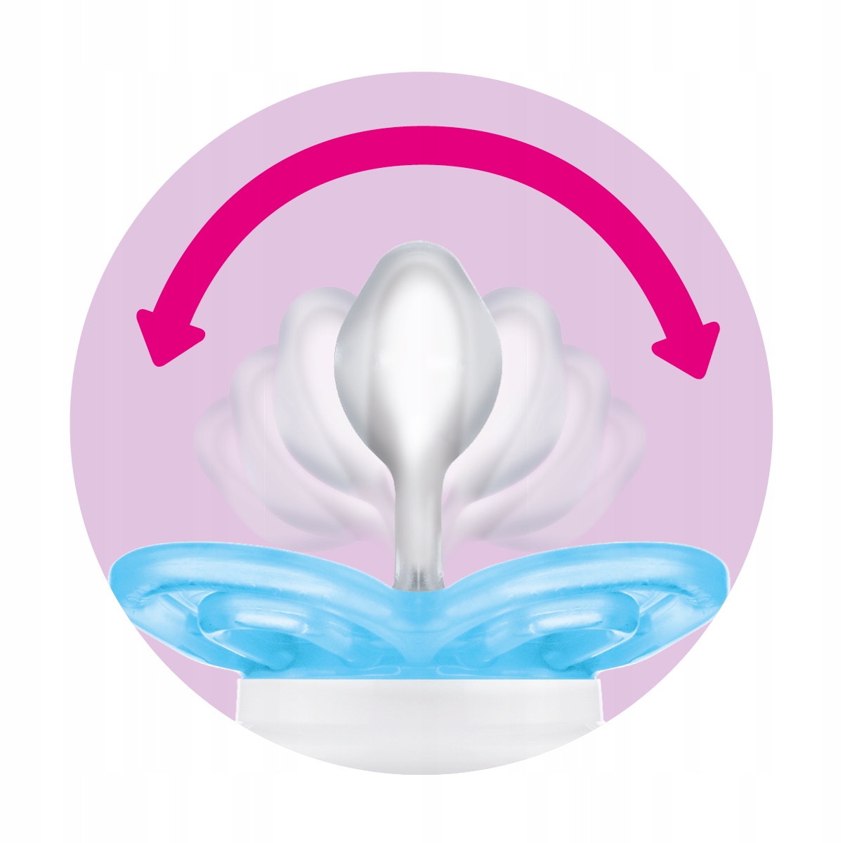 MAM Supreme 6+ Unprinted Matt, Girl Kolor odcienie pomarańczowego