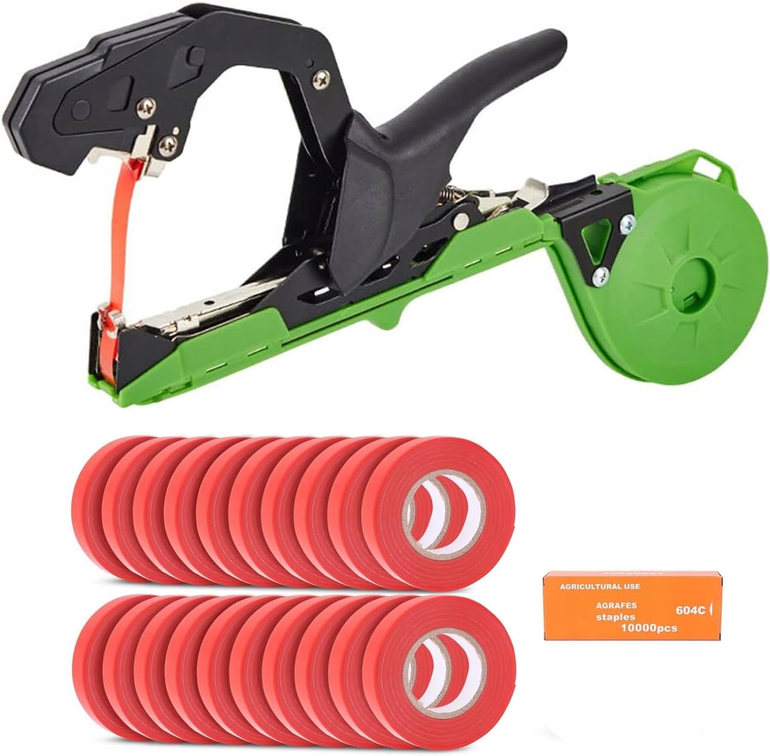 Tapener Dragon New Zszywacz Ogrodniczy taśma 20szt i zszywki