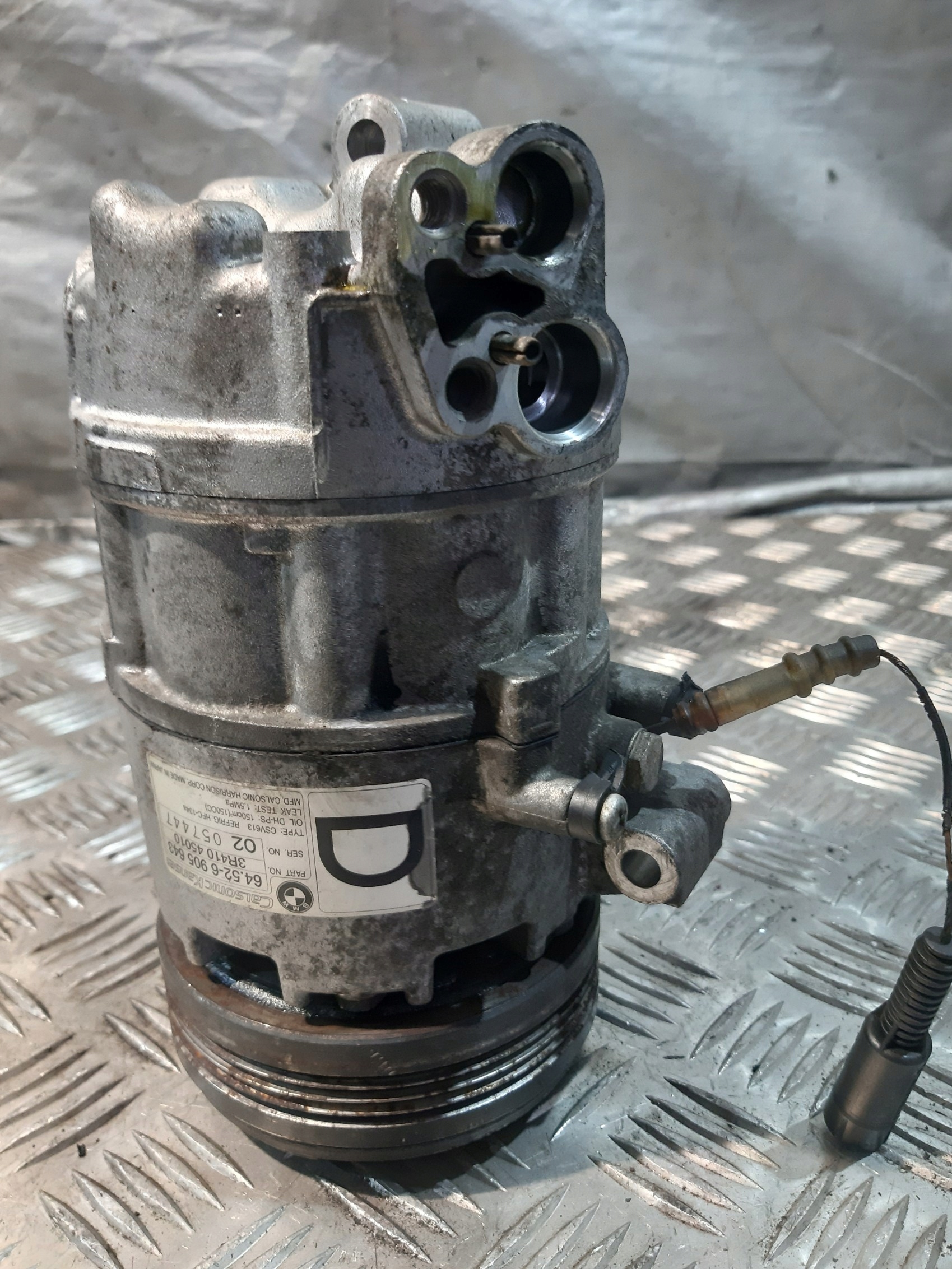 compressor of the air conditioning compressor; 64526905643 BMW 3 E46 2.0d
