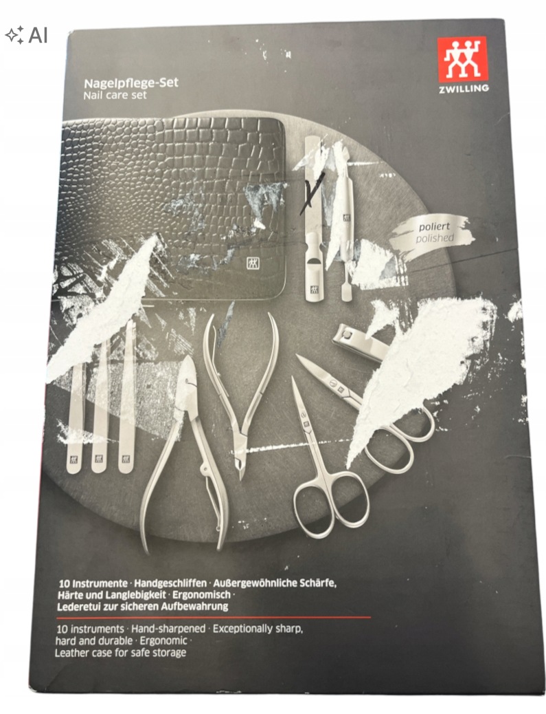 Zwilling Classic Inox Sada na manikúru a pedikúru 9 ks Defect