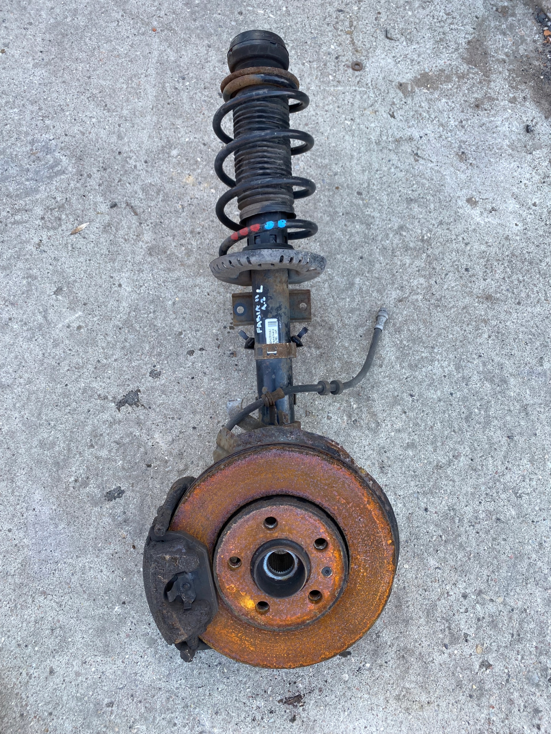 SKODA FABIA II 1,2 BEN ZWROTNICA MC PHERSON LEWY