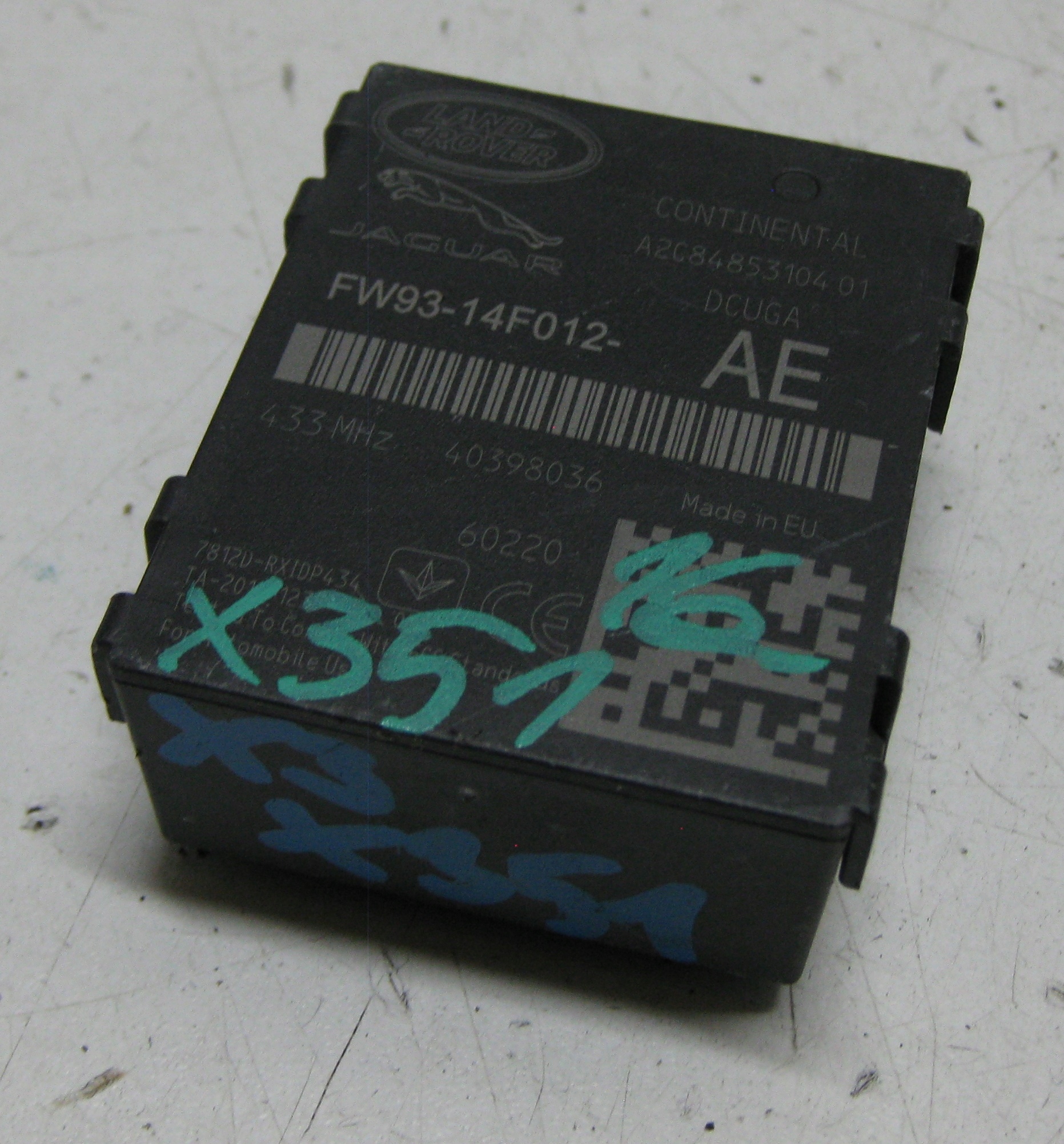 JAGUAR XJ X351 FL 16R module control unit FW93-14F012-AE