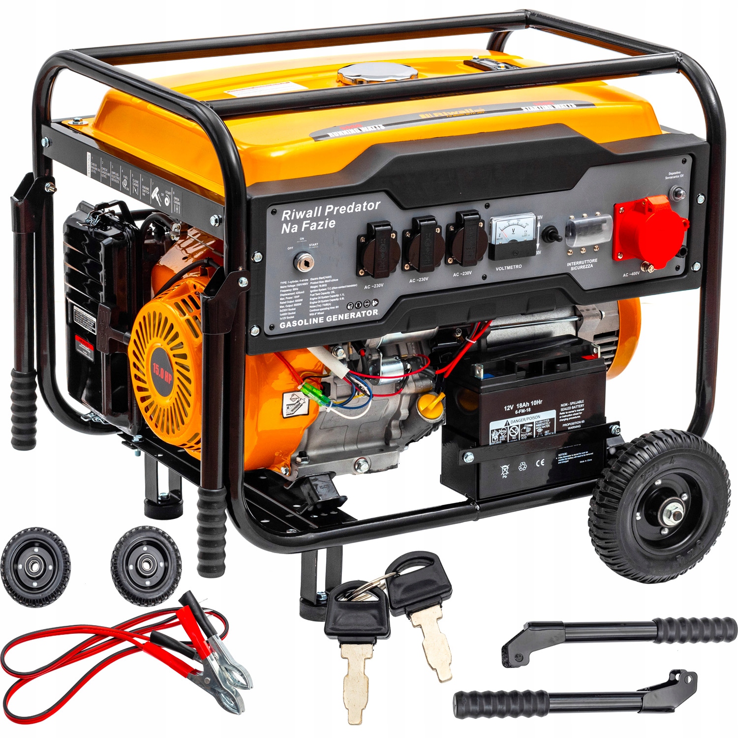 

Agregat Prądotwórczy 10,3kW El-start prądu Avr Pro