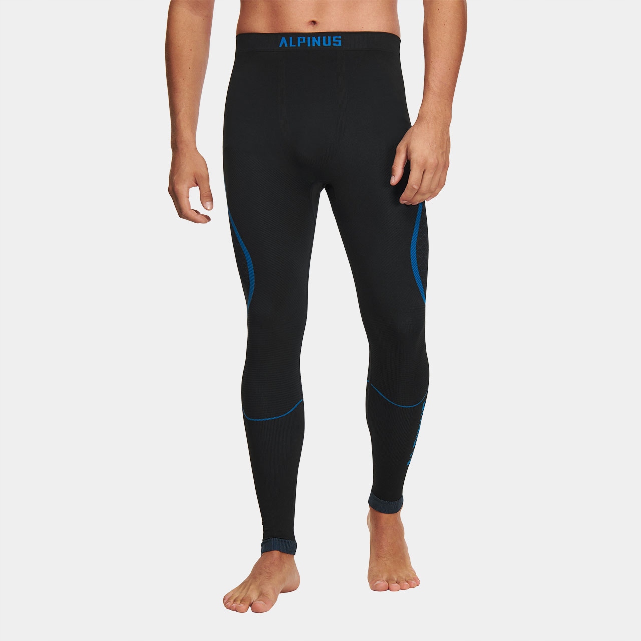 Alpinus Spodnie Męskie Termoaktywne Getry Legginsy Lillehammer AO11578 S