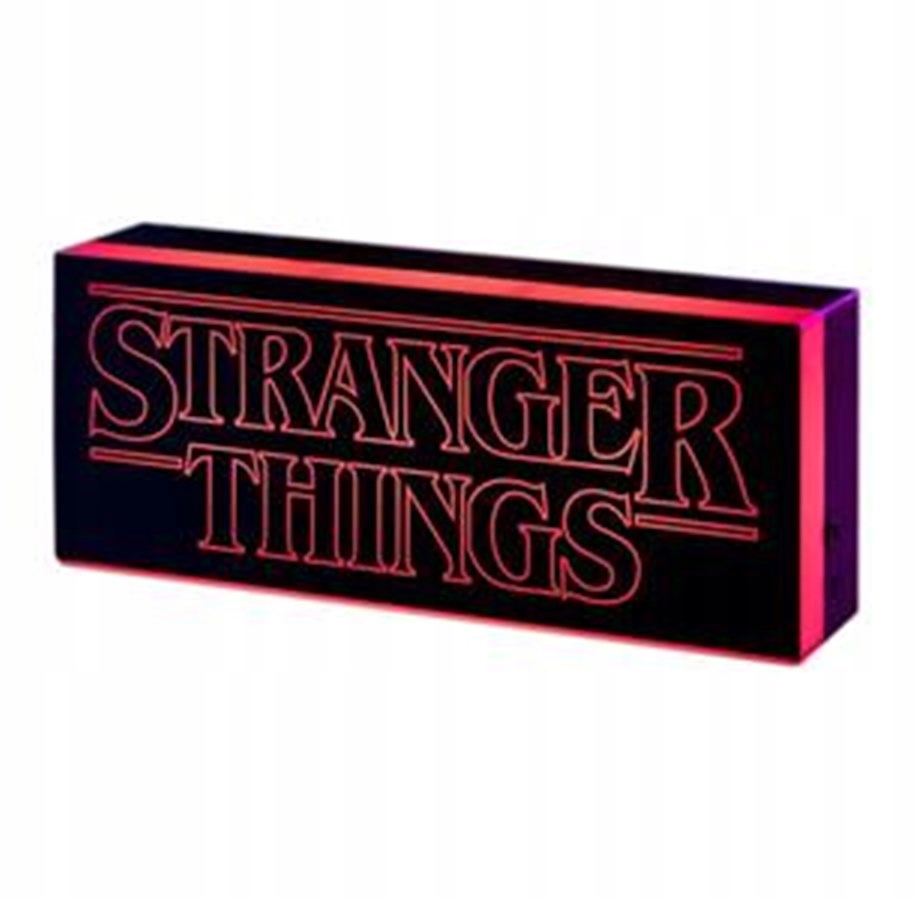 LAMPKA STRANGER THINGS LOGO