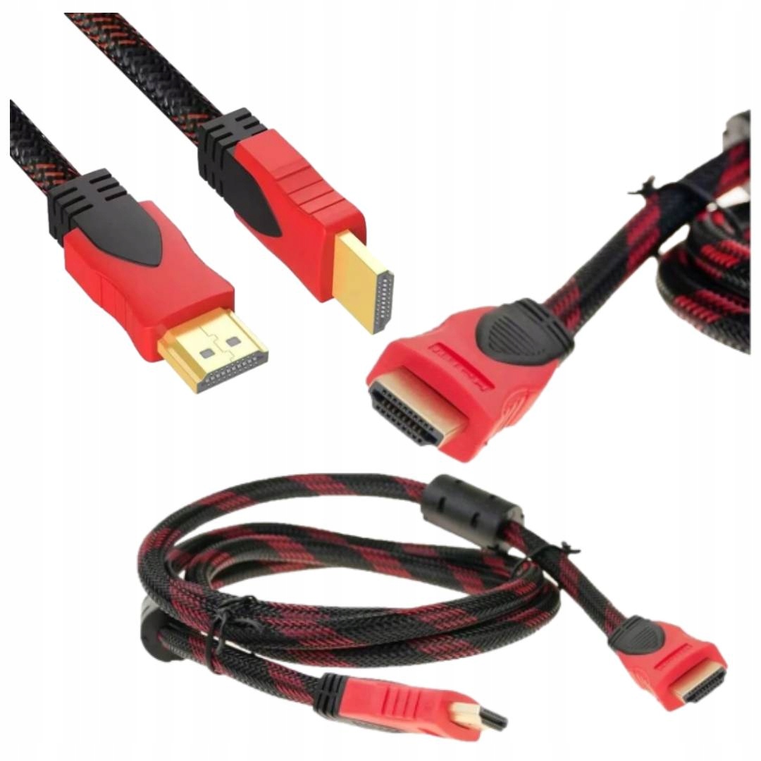 

Kabel Hdmi Full Hd 4K 3D Przewód High Speed 1,5M