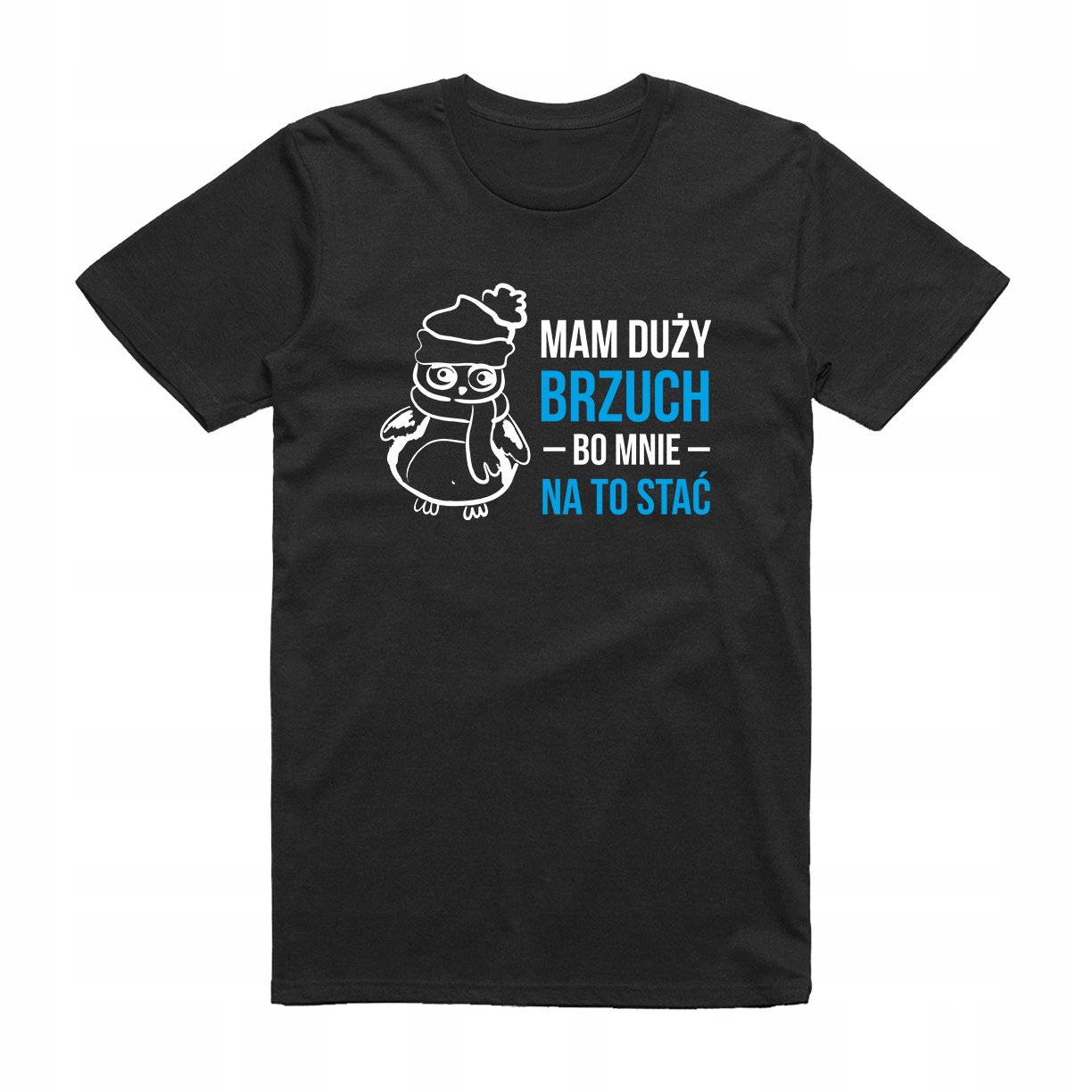 

L - Koszulka T-shirt Duży Brzuch Śmieszna Prezent