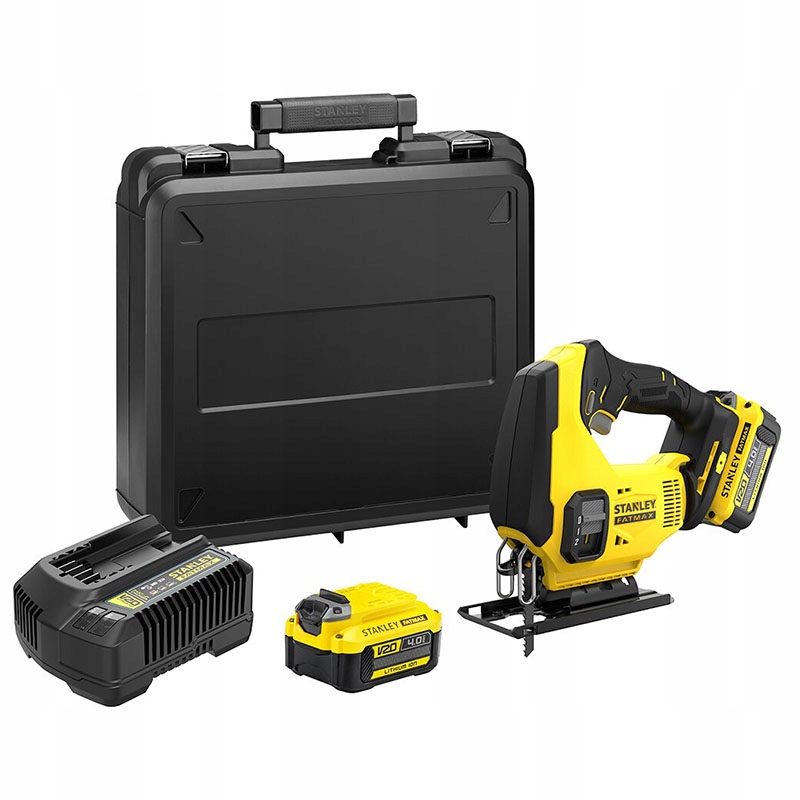 Wyrzynarka akumulatorowa Stanley FatMax SFMCS600M2K-QW V20, 18V, 2 x 4.0Ah