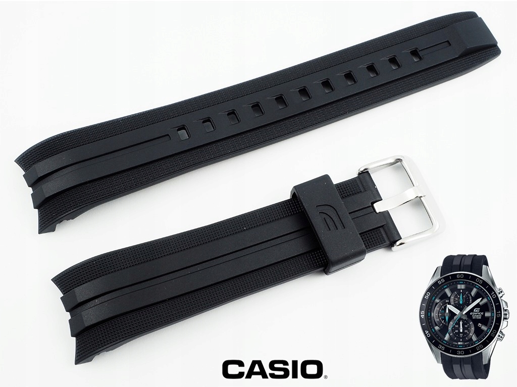 Pásek Casio EFV-550 EFV-550P Originální Černý
