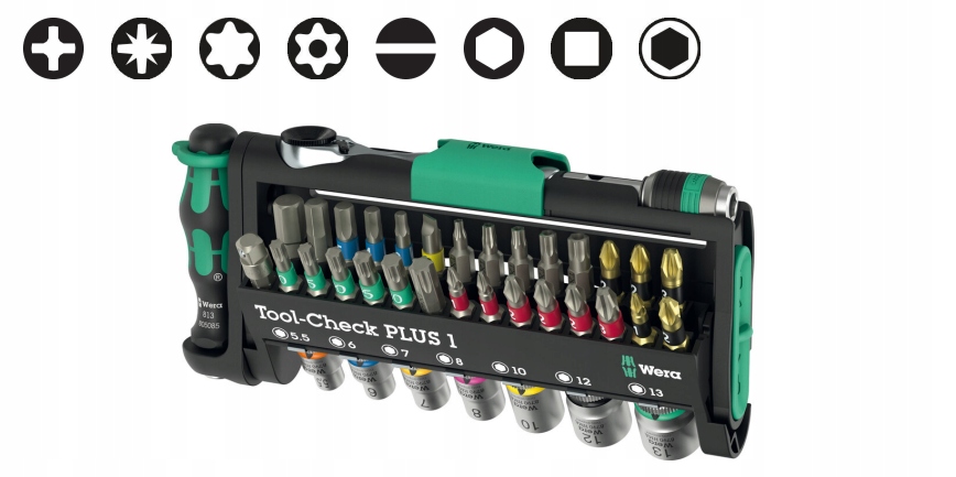 TOOL-CHECK PLUS IMPERIAL 1, 39 CZĘŚCI - W05049060001