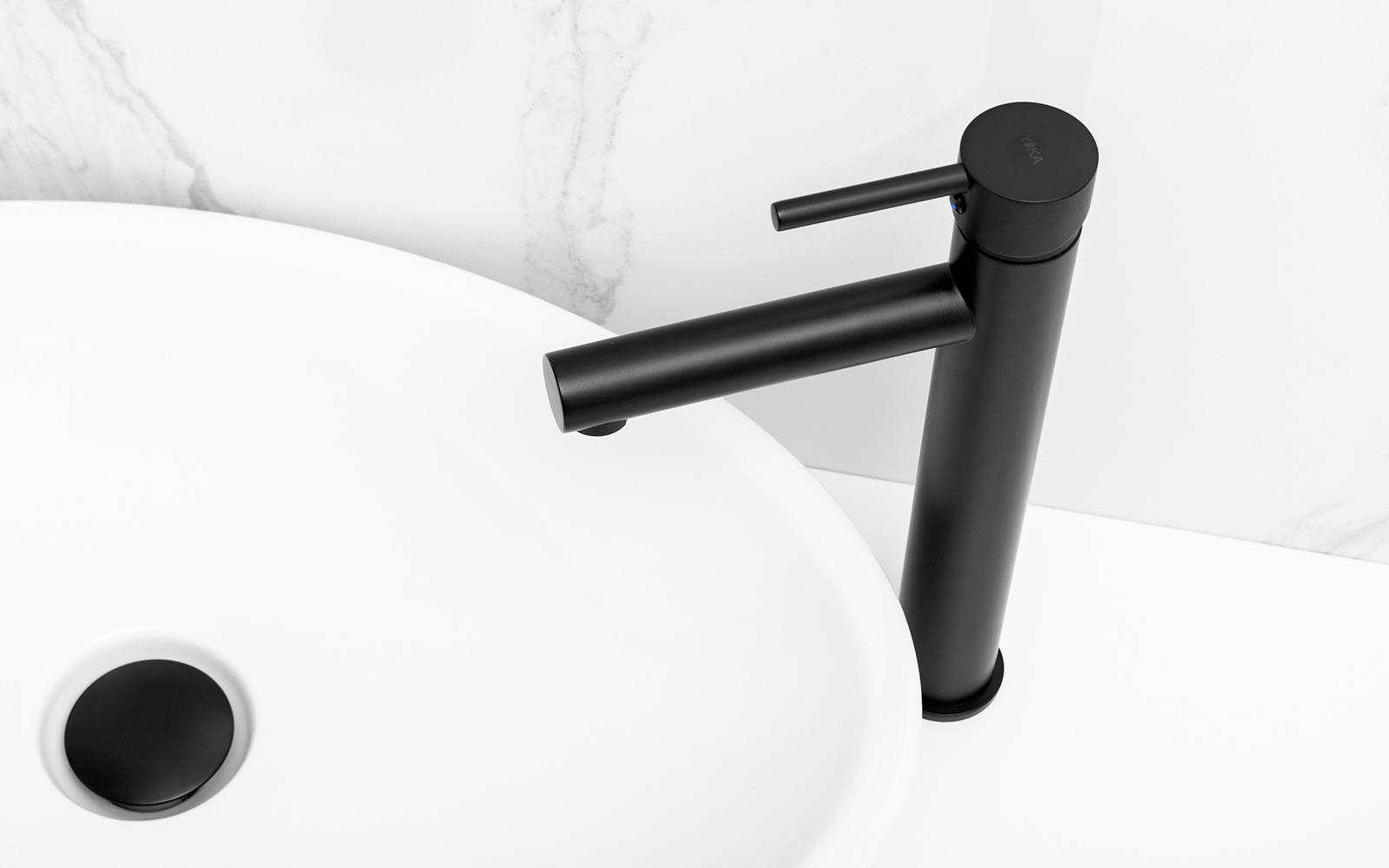 BATERIA UMYWALKOWA CZARNA WYSOKA DŁUGA WYLEWKA Kod producenta BU.HOST-36-BLK