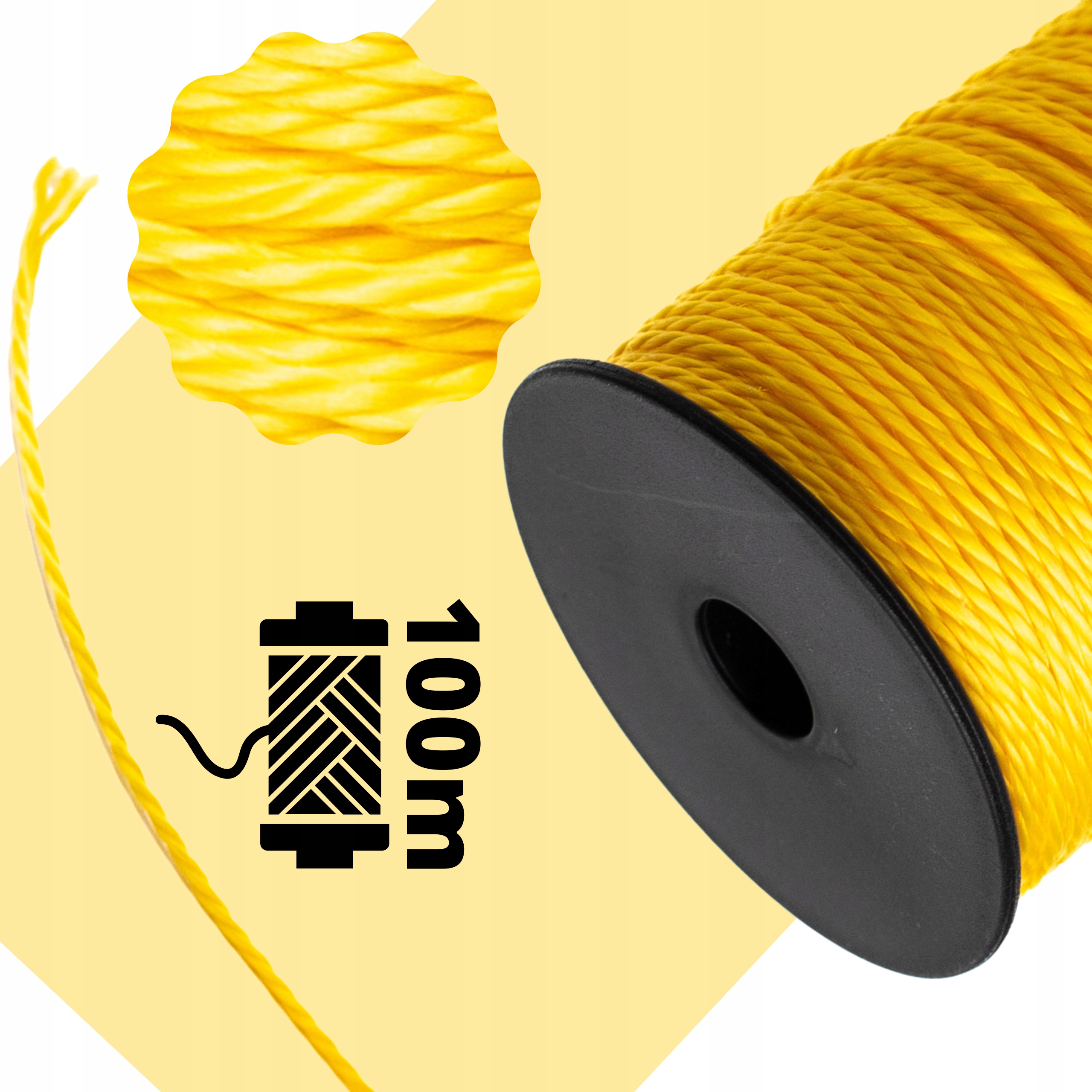 SZNUR SZNUREK BUDOWLANY MURARSKI TRASERSKI 100 MB EAN (GTIN) 5903928003489