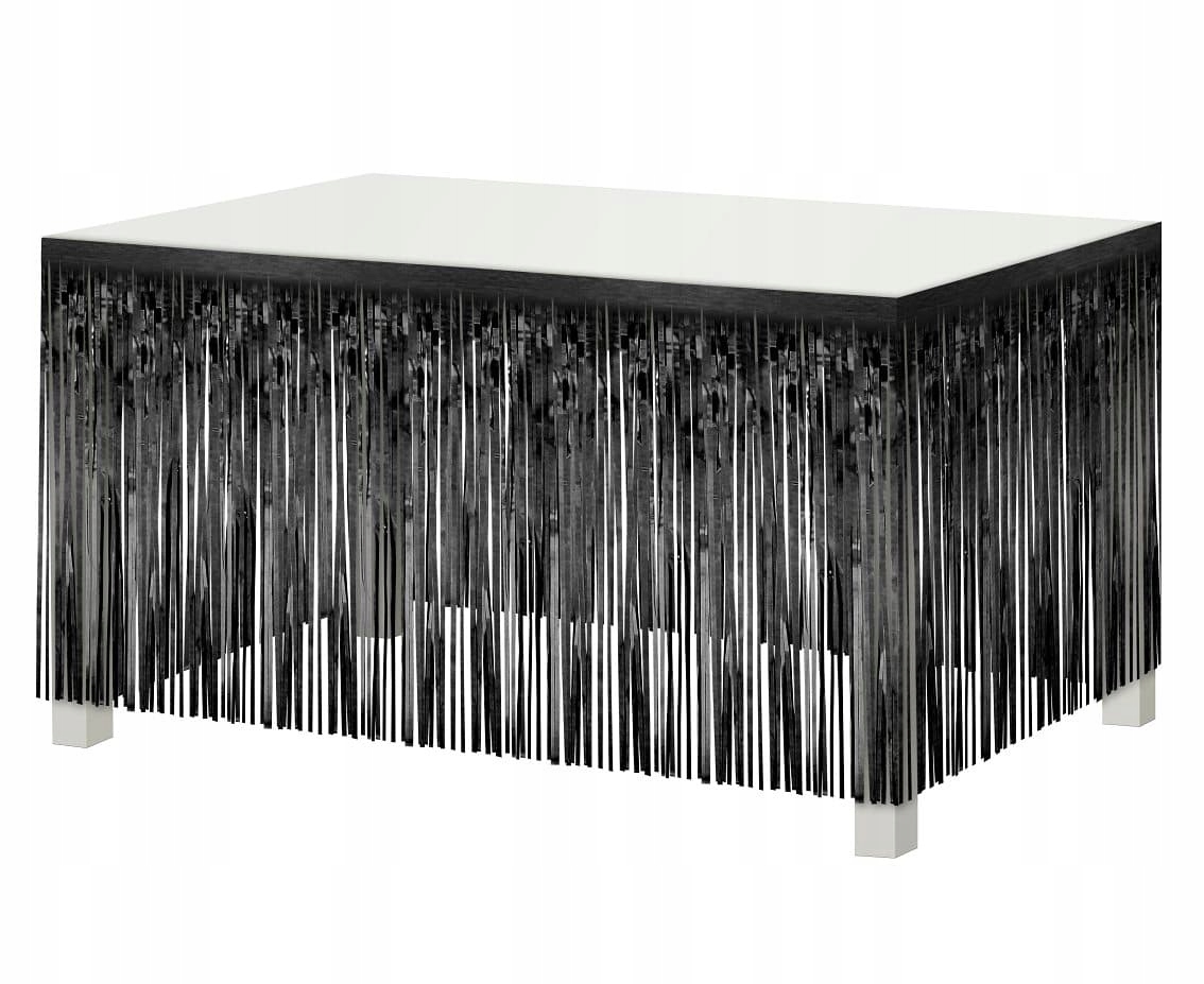 Dekoracja na brzeg stołu frędzle skirting