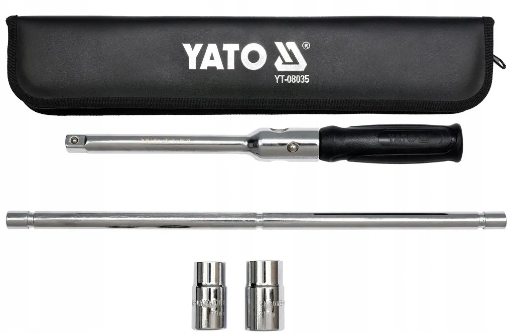 YATO АВТОМОБІЛЬНИЙ КОЛІСНИЙ КЛЮЧ СКЛАДАНИЙ КОВПАЧОК