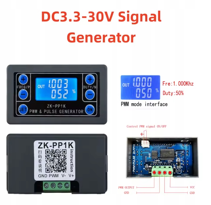 Generátor Signálu Pwm DC3.3-30V