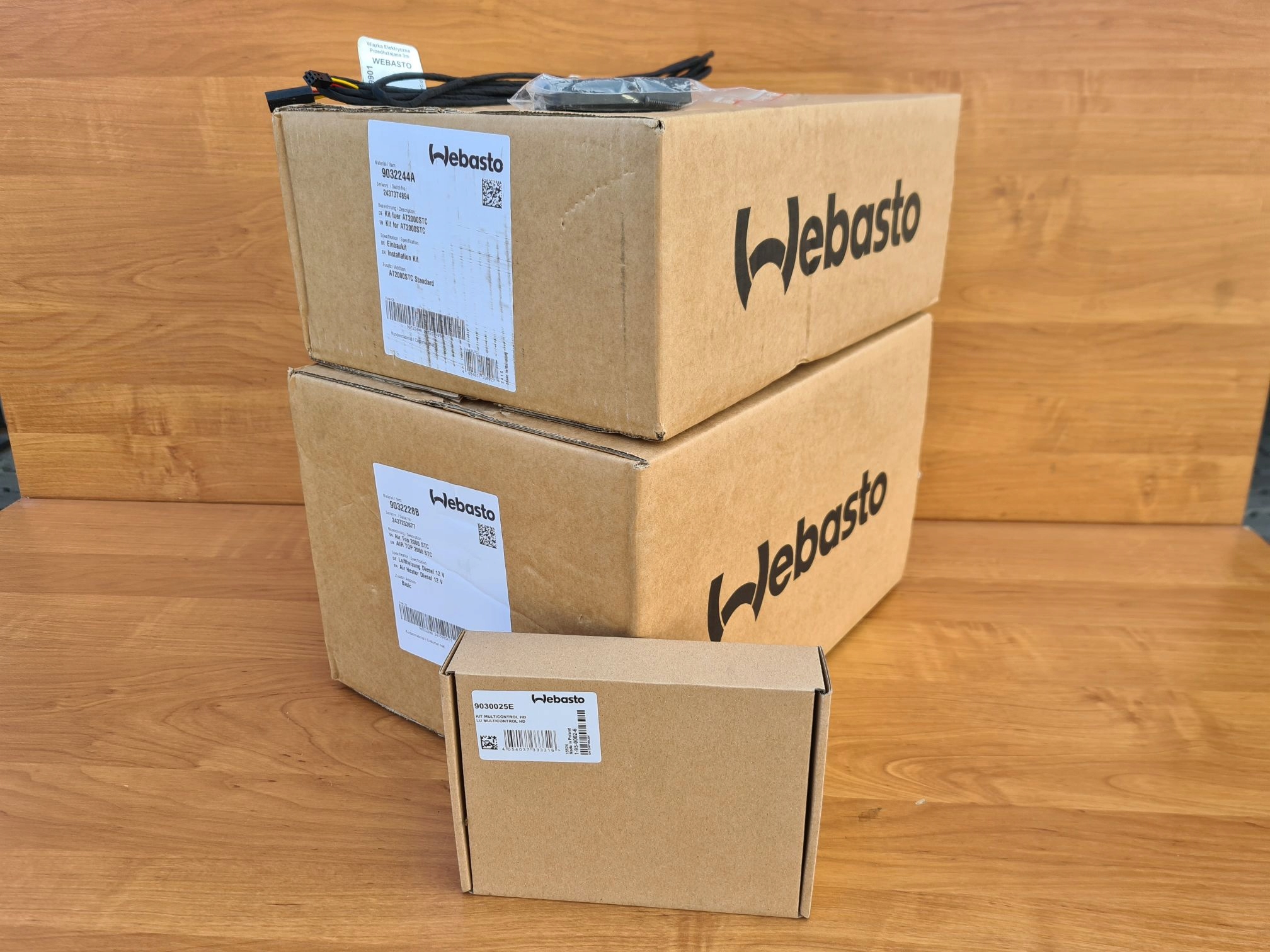 Zestaw Webasto AirTop 2000STC 12V 2024r Multicontrol Suche! Producent części Webasto