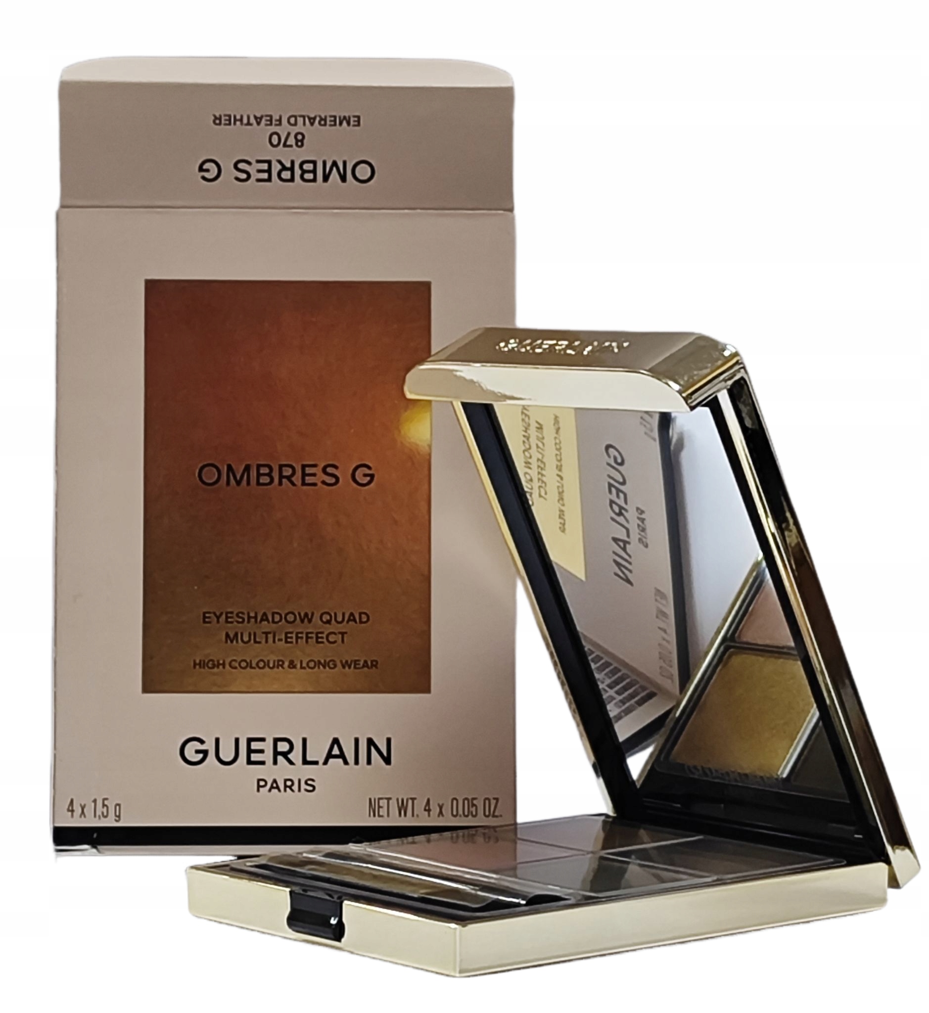Guerlain Ombres G Eyeshadow Palette Emerlad Feather 870 4x1,5g