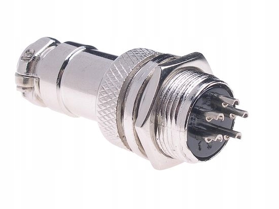 

Złącze Wtyk/gniazdo 5-PIN Cb Metalowe