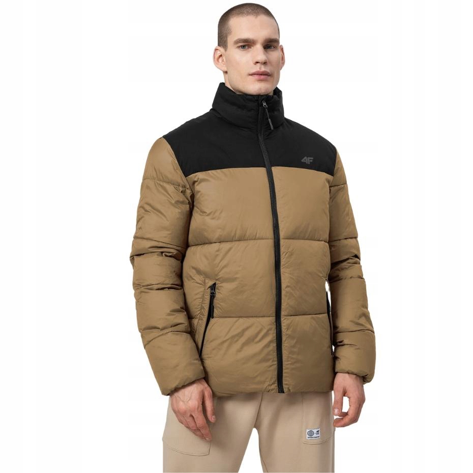 Pánská bunda 4F hnědá H4Z22 KUMP005 82S vel. M