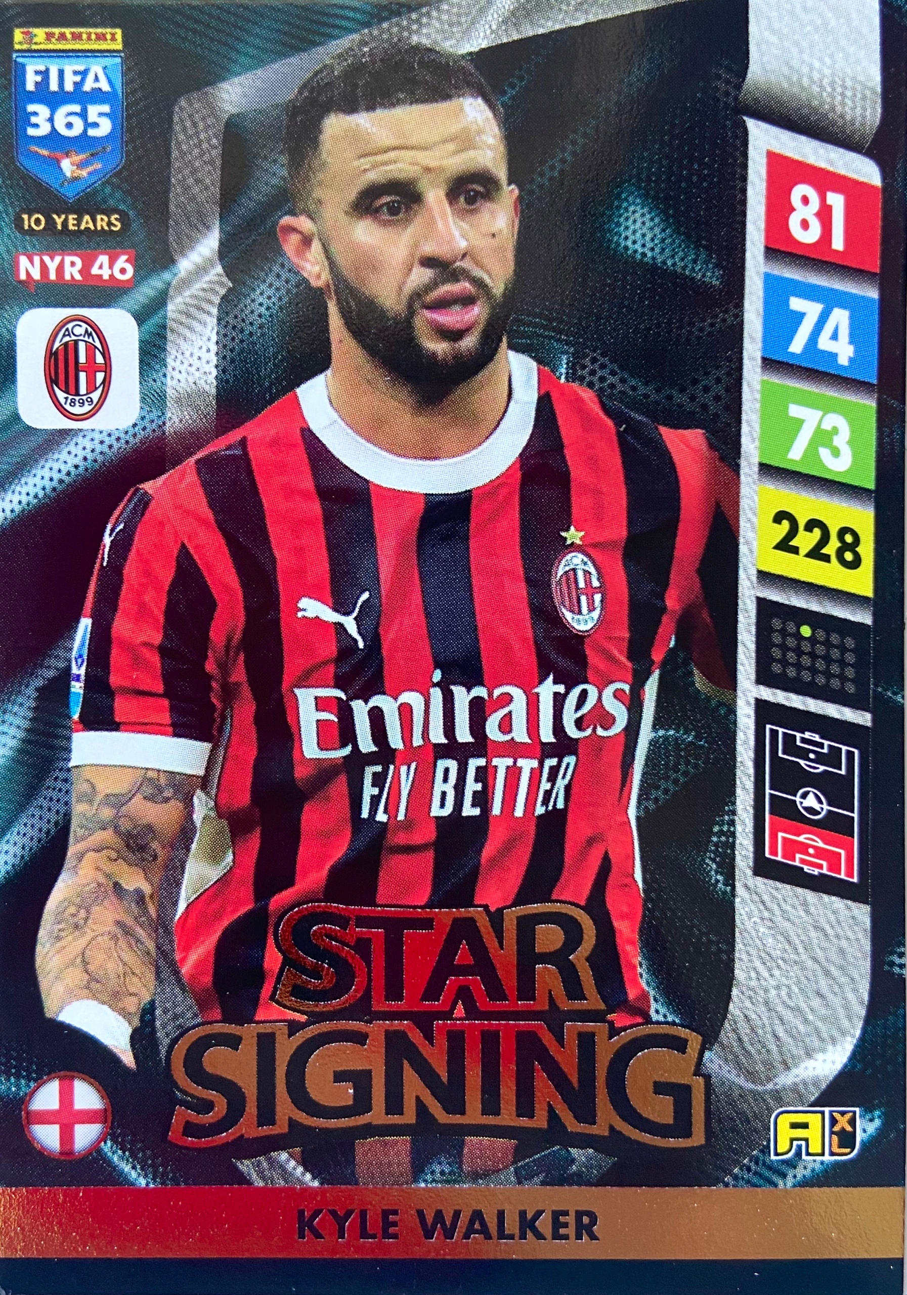 Fifa 365 2025 Upgrade Star Signing Nyr 46 Kyle Walker Ac Milan
