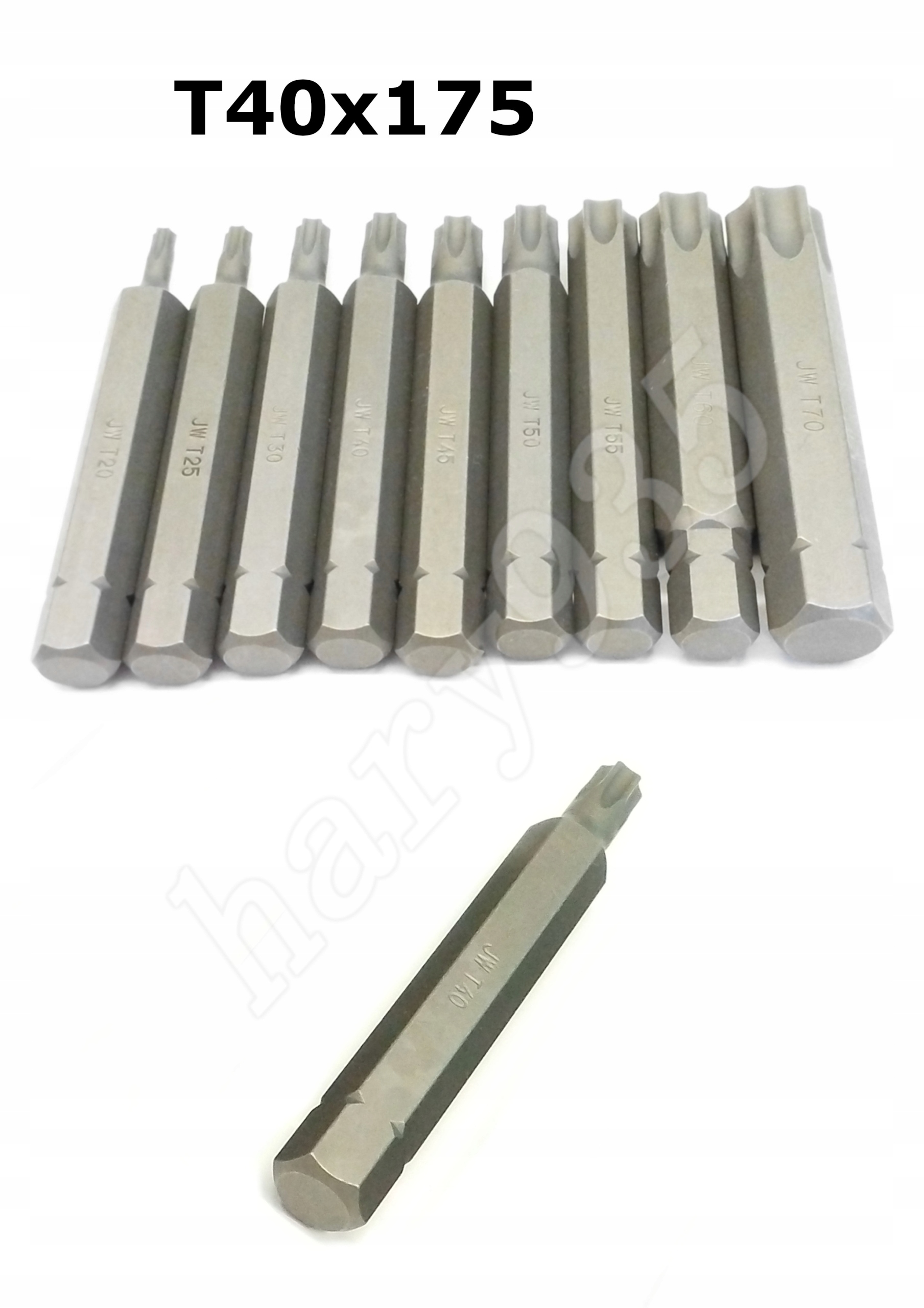 Bit Udarowa Końcówka Torx T40x75mm Jonnesway D175T40