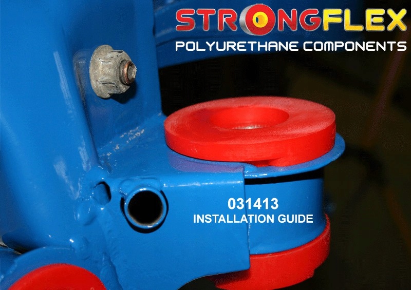 036119B - ZESTAW TULEI TYLNEGO WÓZKA STRONGFLEX Typ samochodu Samochody osobowe