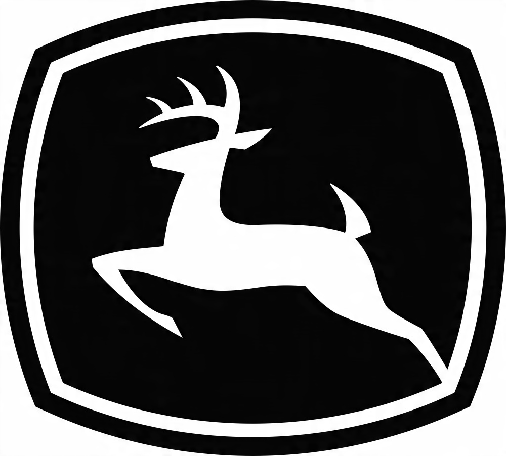 

Naklejka Logo logotyp John Deere 50 x 45 cm
