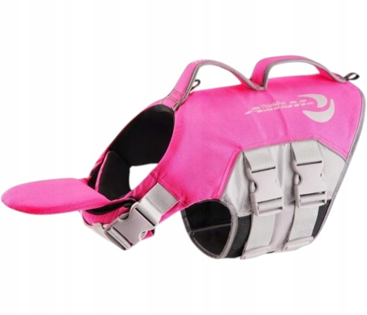 Levně ThinkPet Záchranná vesta pro psa Reflexní rukojeť Nastavitelná