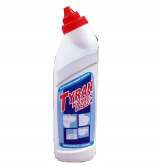 

Żel do Wc Tyran kamień i rdza 500ml
