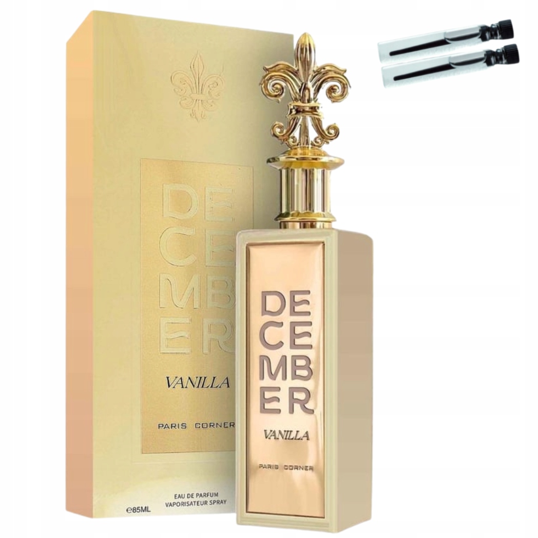 Parfém Paris Corner December Vanilla 85 ml 2 vzorky Dárek